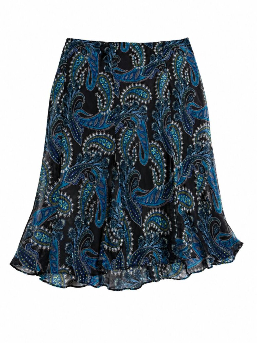 East 5th Vintage Y2K Paisley Chiffon Midi Skirt Plus Size 2X- CCO price drop